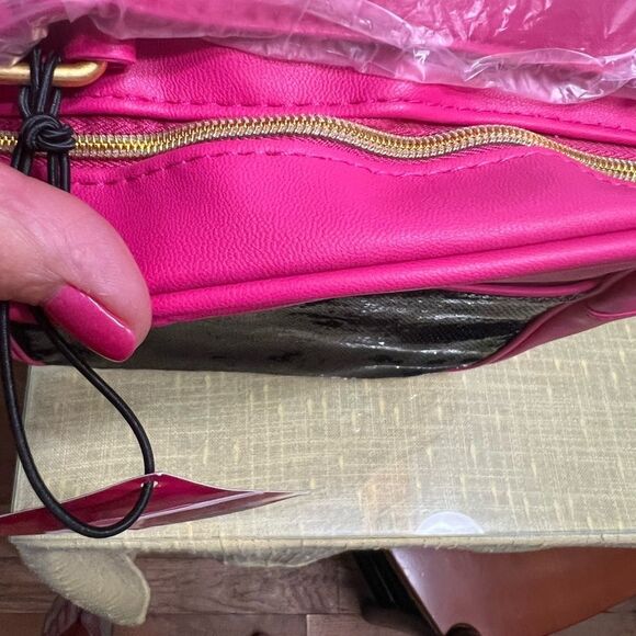 Juicy Couture Pink and Black Backpack